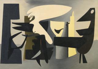 Charles Houghton Howard - Abstract Composition (Untitled)