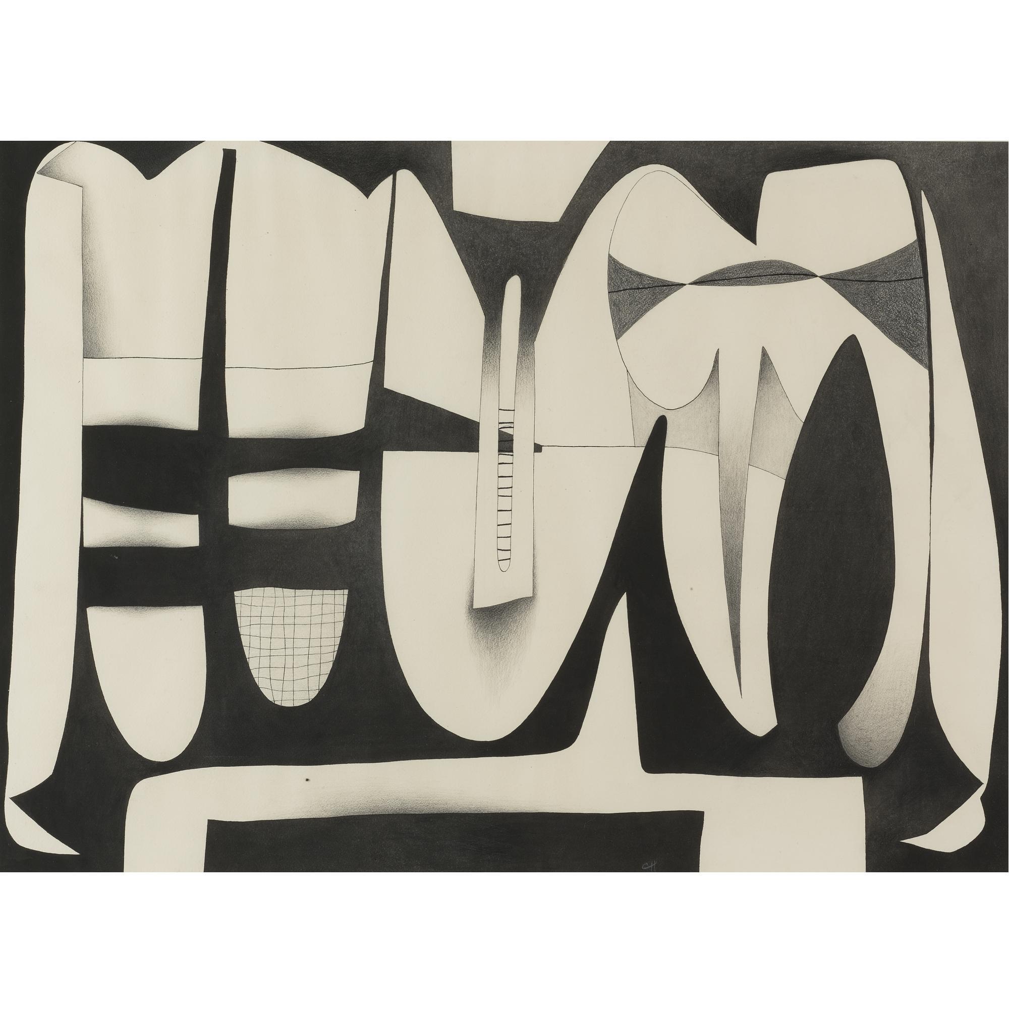 Charles Houghton Howard - Untitleld (Abstract Composition)