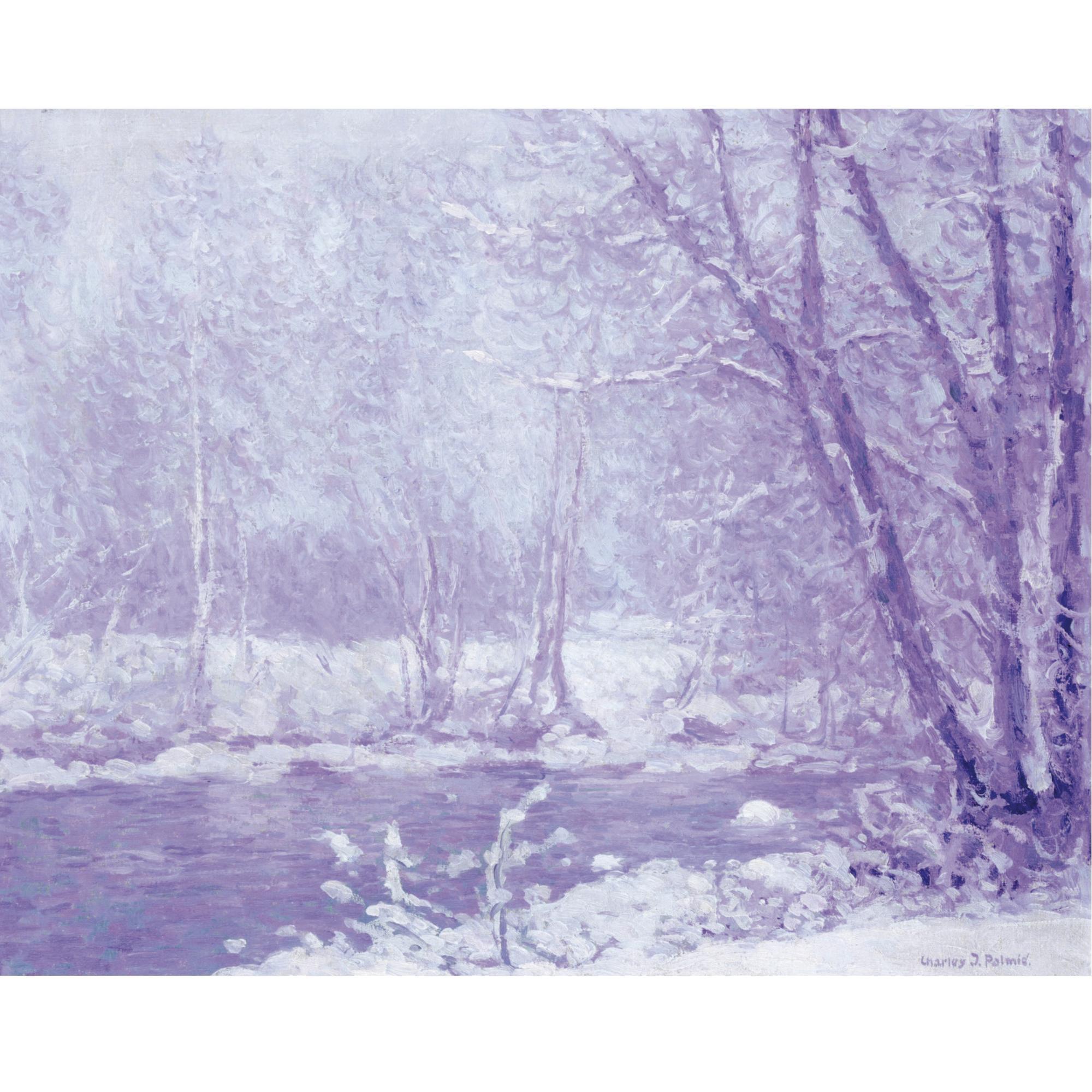 Charles J. Palmié - Paysage De Neige