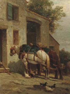 Charles Jacques - Outside The Stable