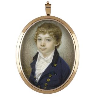 Charles Jagger - Portrait Of A Young Boy