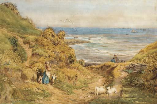 Charles James Adams - The return of the fishing fleet, Whitby