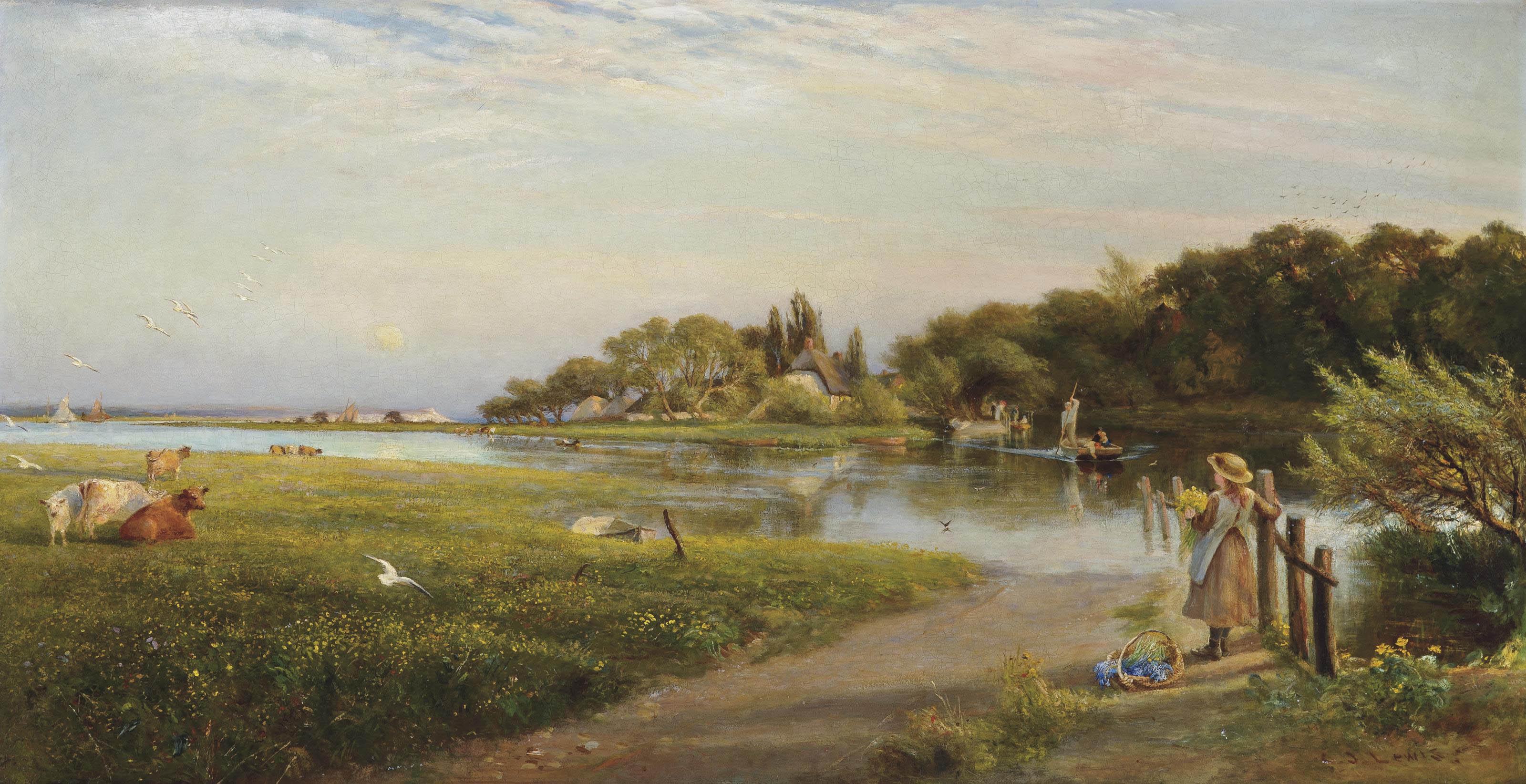 Charles James Lewis, R.I. - A Hampshire ferry