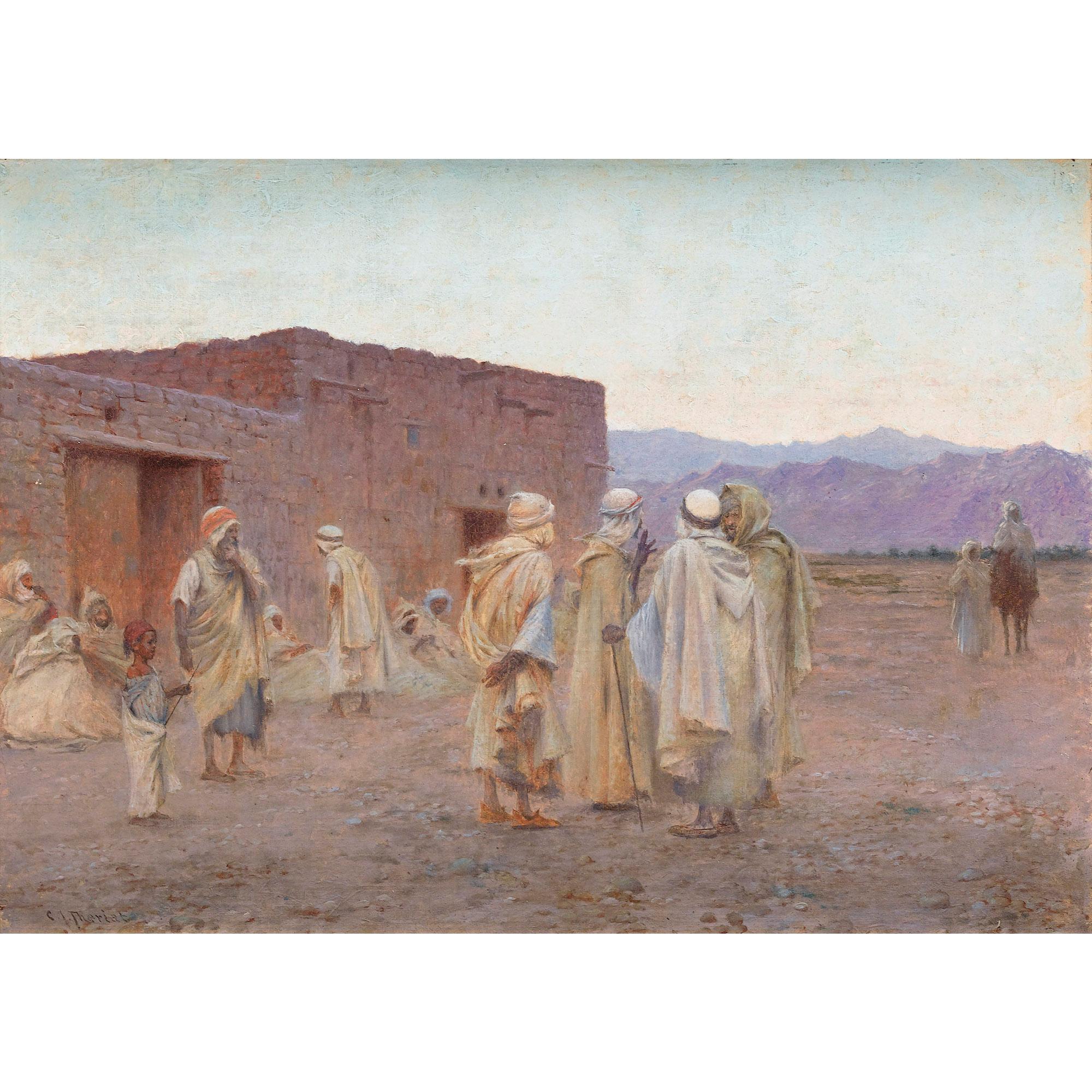 Charles-James Theriat - La Conversation