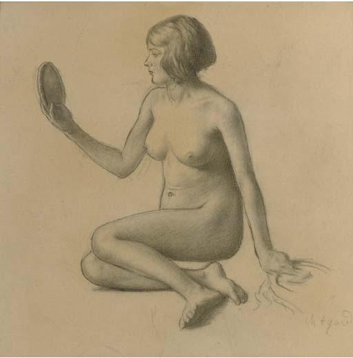 Charles-Jean Agard - A pensive gaze