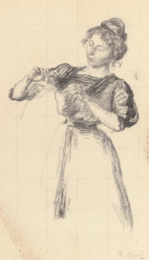 Charles-Jean Agard - The hairdresser