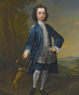 Charles Jervas - Portrait Of Benjamin Hatley Foote, Aged Twelve (B.1713)