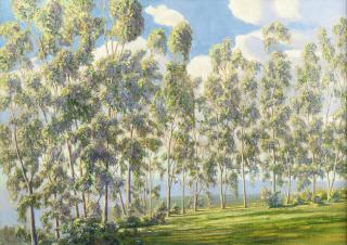 Charles Johann Palmié - Poplars, Giverny