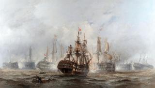 Charles John De Lacy - The Battle of Camperdown, 1797