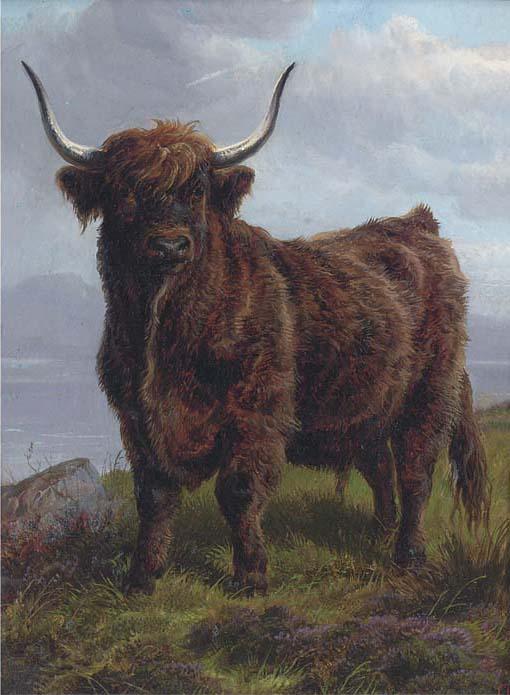 Charles Jones, R.C.A. - The monarch of the glen