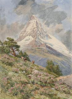 Charles Jones Way - The Matterhorn from Riffel Alp