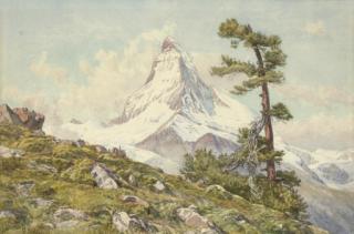 Charles Jones Way - The Matterhorn from the Riffel