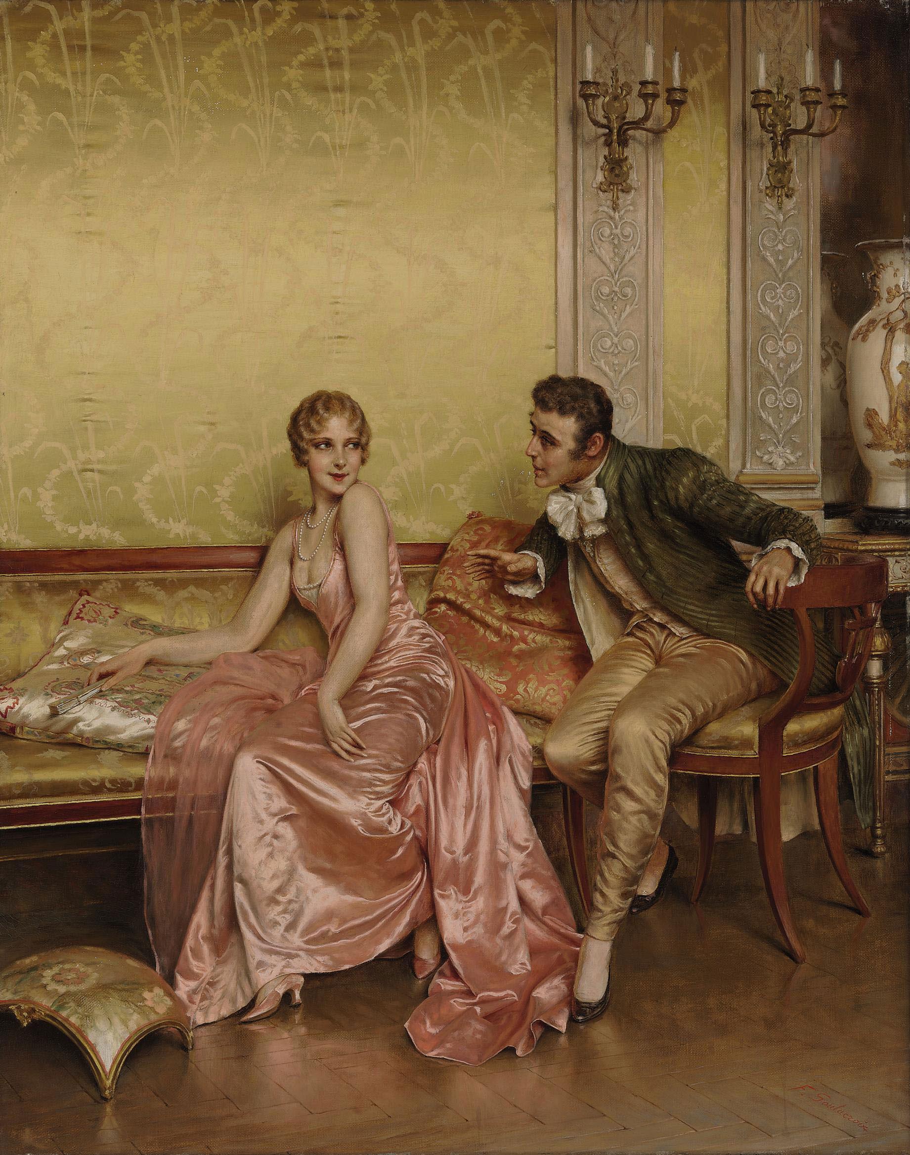 Charles Joseph Frédéric Soulacroix - The Conversation