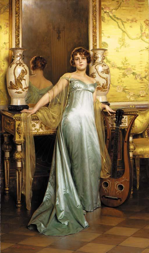 Charles Joseph Frederick Soulacroix - After the Concert