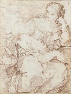 Charles-Joseph Natoire - La Vierge à l\'Enfant
