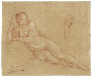 Charles-Joseph Natoire - Studies for Amphitrite