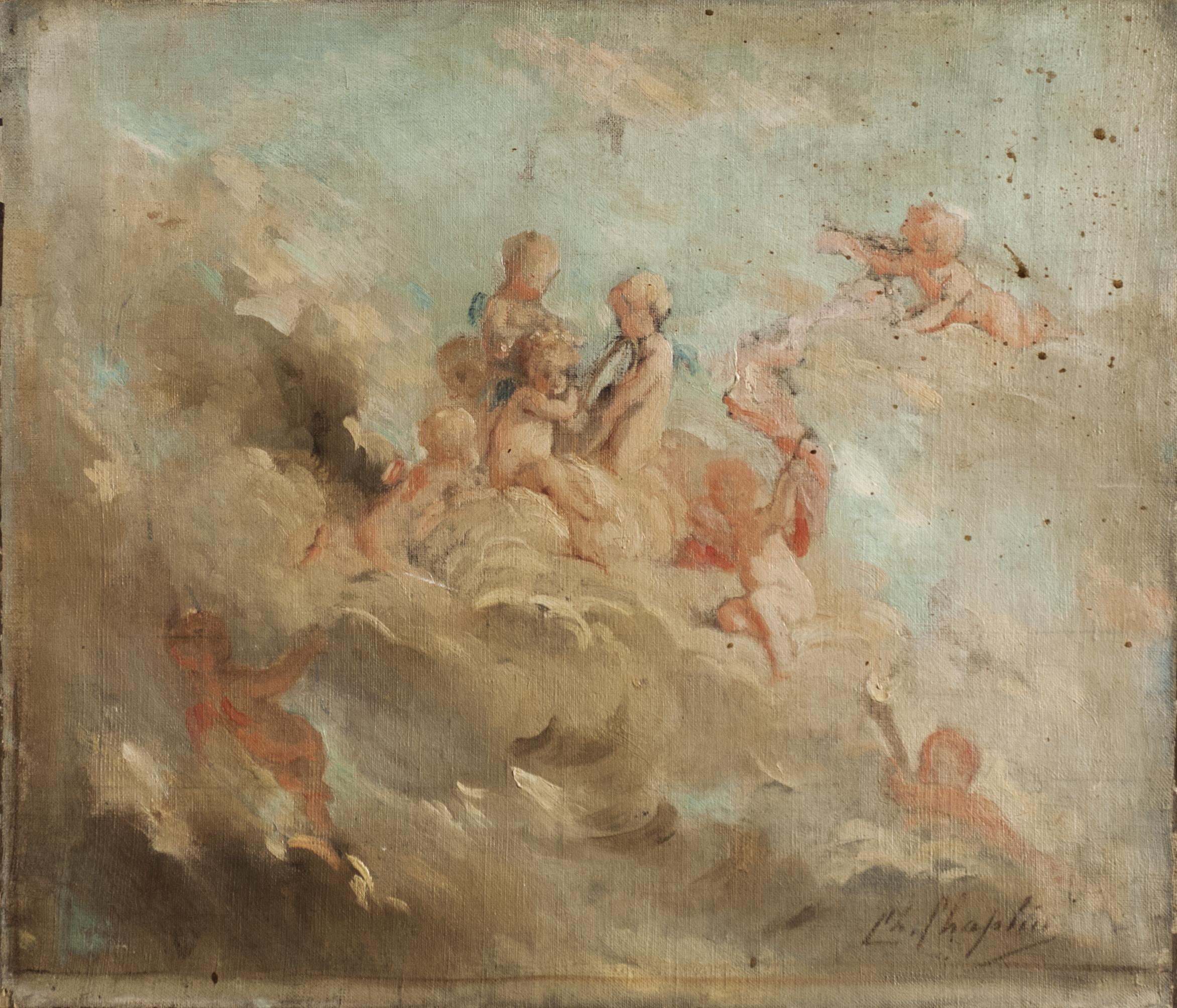 Charles Joshua Chaplin - Trionfo di putti