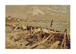 Charles Jouas - Village de Saint-Adresse, l\'ancien Parc aux huîtres