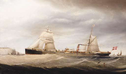 Charles Keith Miller - The Freja in Scottish waters