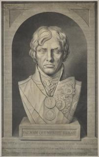 Charles Knight - Bust Of Lord Nelson, After Anne Seymour Damer