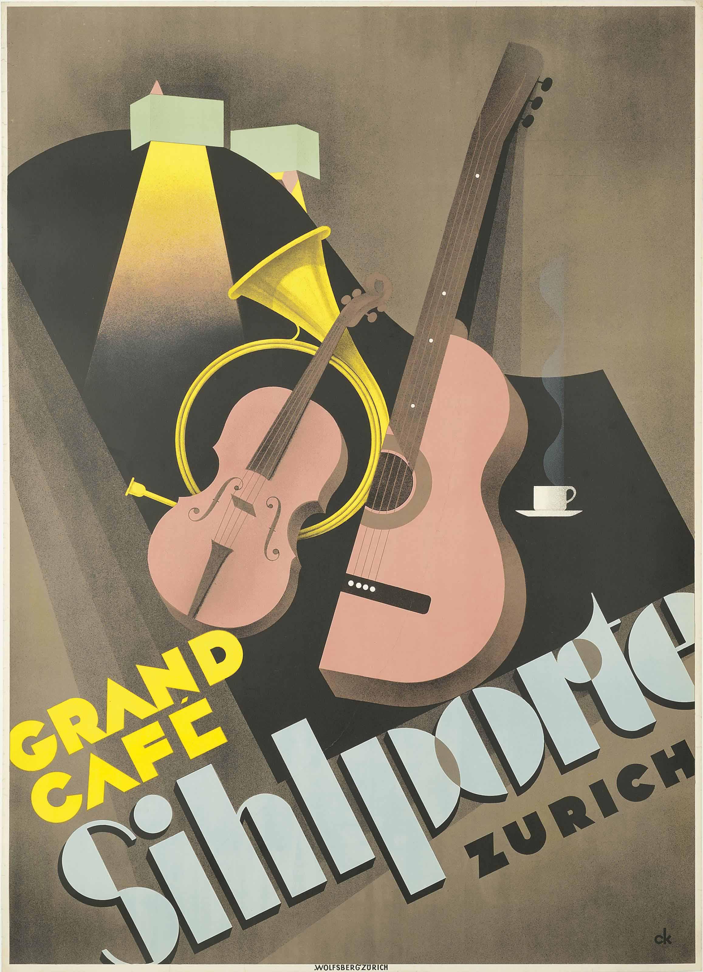Charles Kuhn - Grand Cafe Sihlporte, Zürich