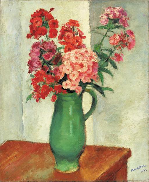 Charles Kvapil - Vase de fleurs