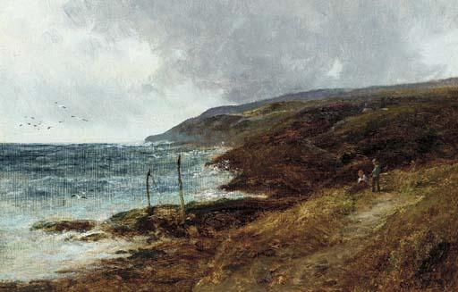 Charles L. Shaw - Resting by a coastal path