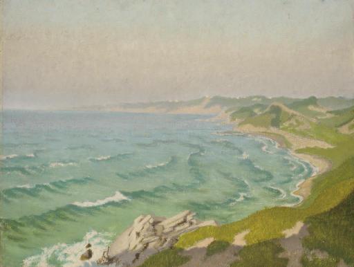 Charles Lacoste - Paysage De Bord De Mer