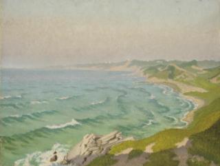 Charles Lacoste - Paysage De Bord De Mer