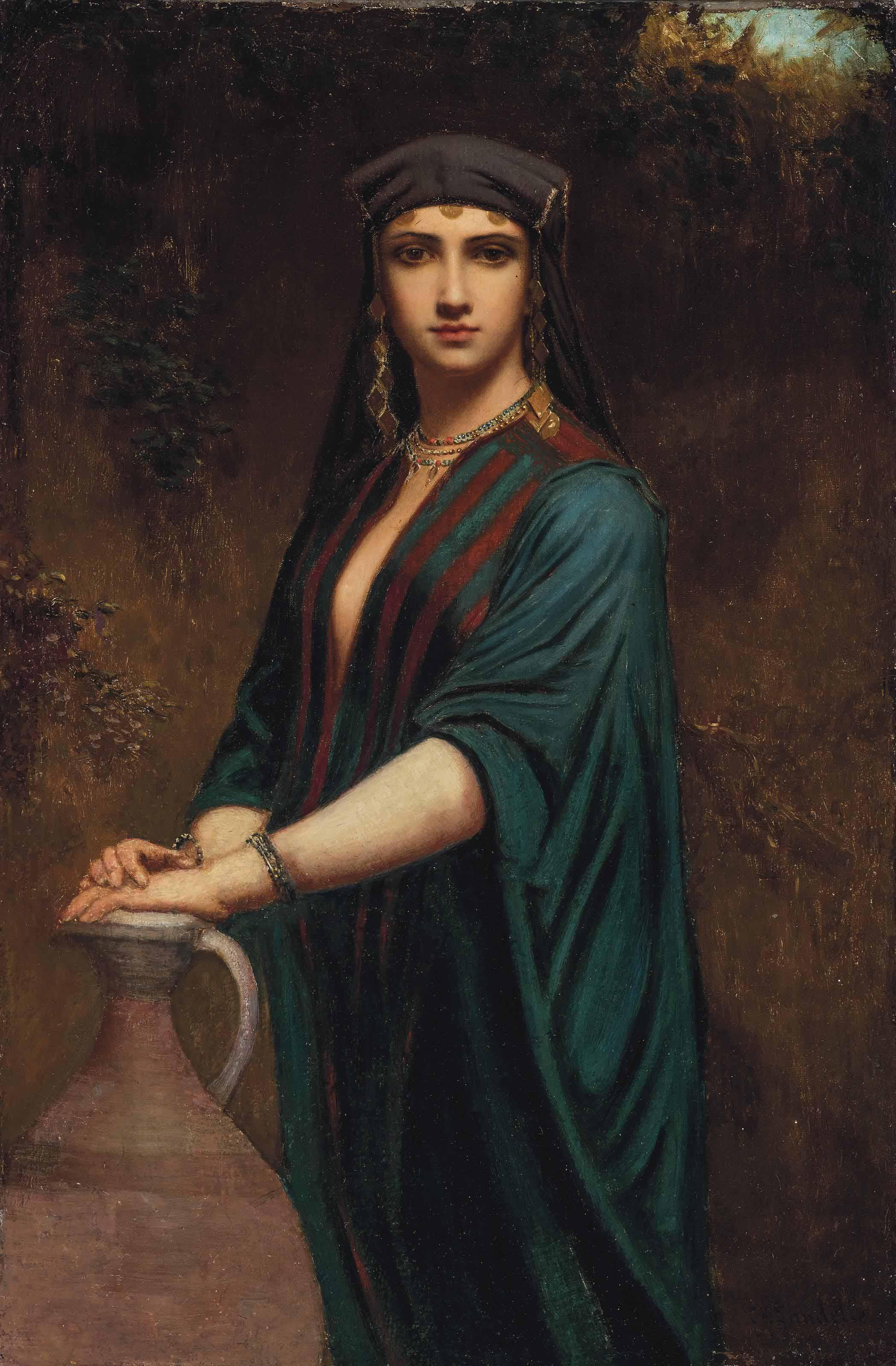 Charles Landelle - The Egyptian girl