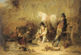 Charles Landseer, R.A. - The first steps