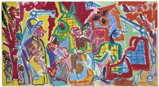 Charles Lapicque - Au paddock