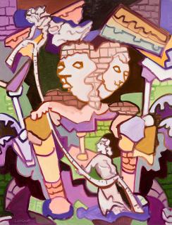 Charles Lapicque - Ezéchiel Mesure le Temple