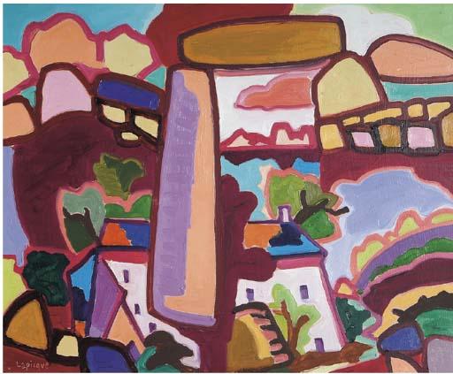 Charles Lapicque - Ferme en Bretagne