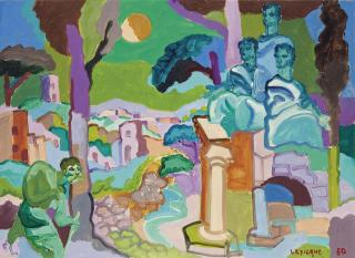 Charles Lapicque - La Fuite De Saint Pierre