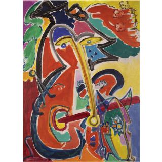 Charles Lapicque - La Première Joute