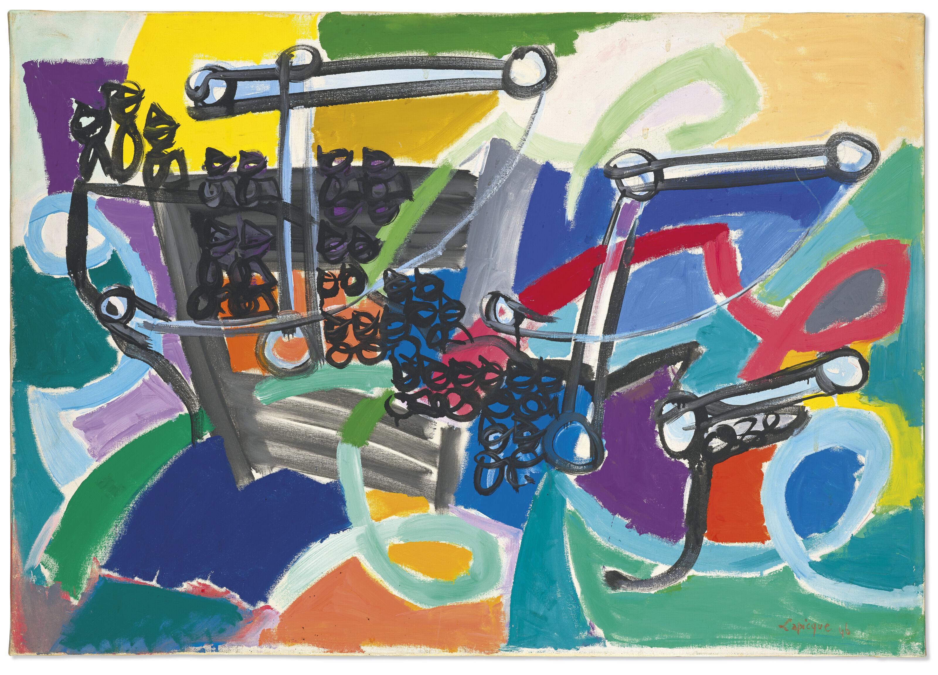 Charles Lapicque - Les croisés sur la mer