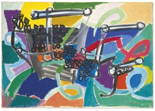 Charles Lapicque - Les croisés sur la mer