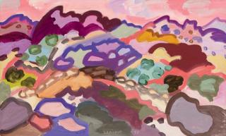 Charles Lapicque - Paysage en castille