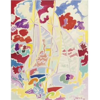 Charles Lapicque - Régates Vent Arrière