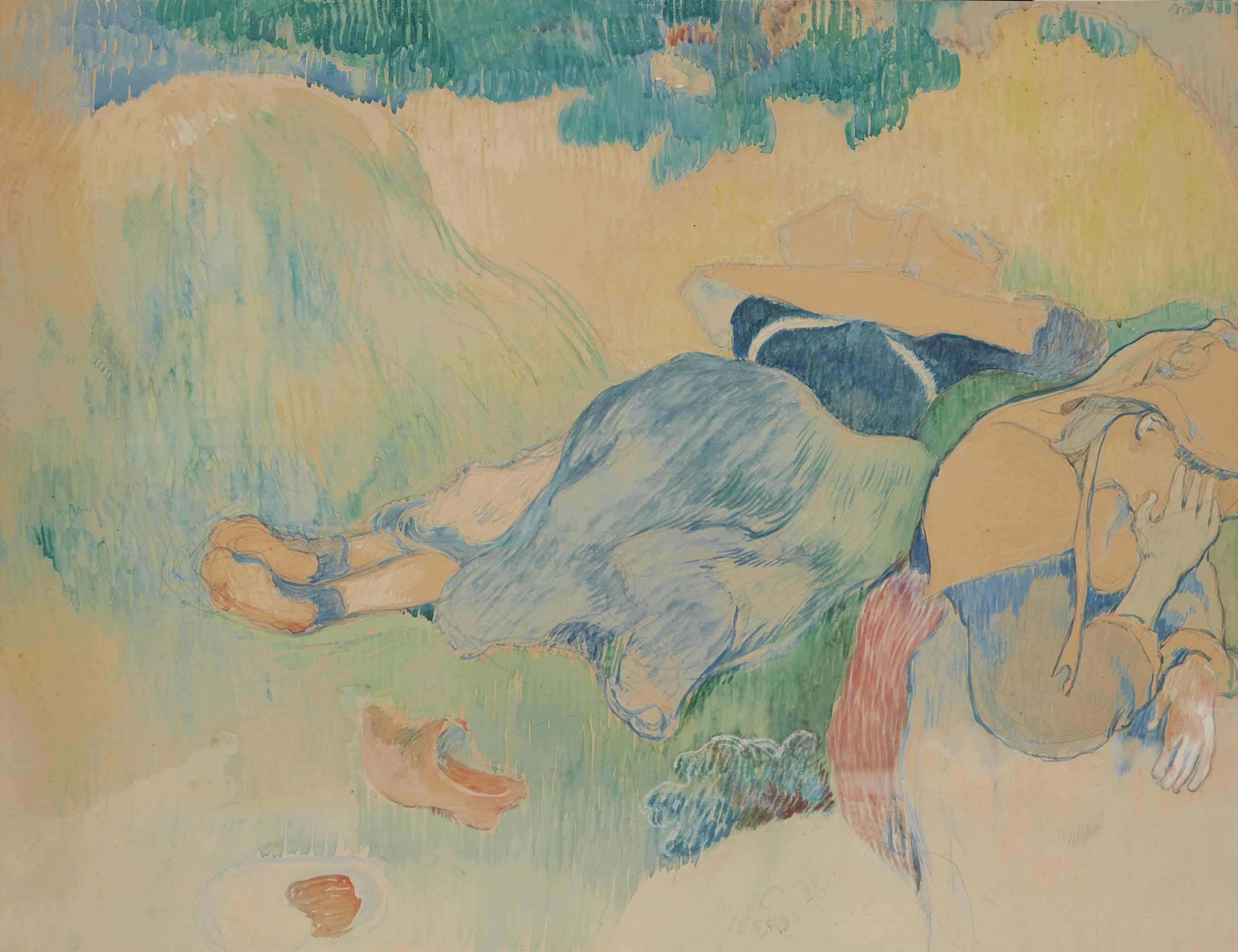 Charles Laval - Bretonnes Au Repos