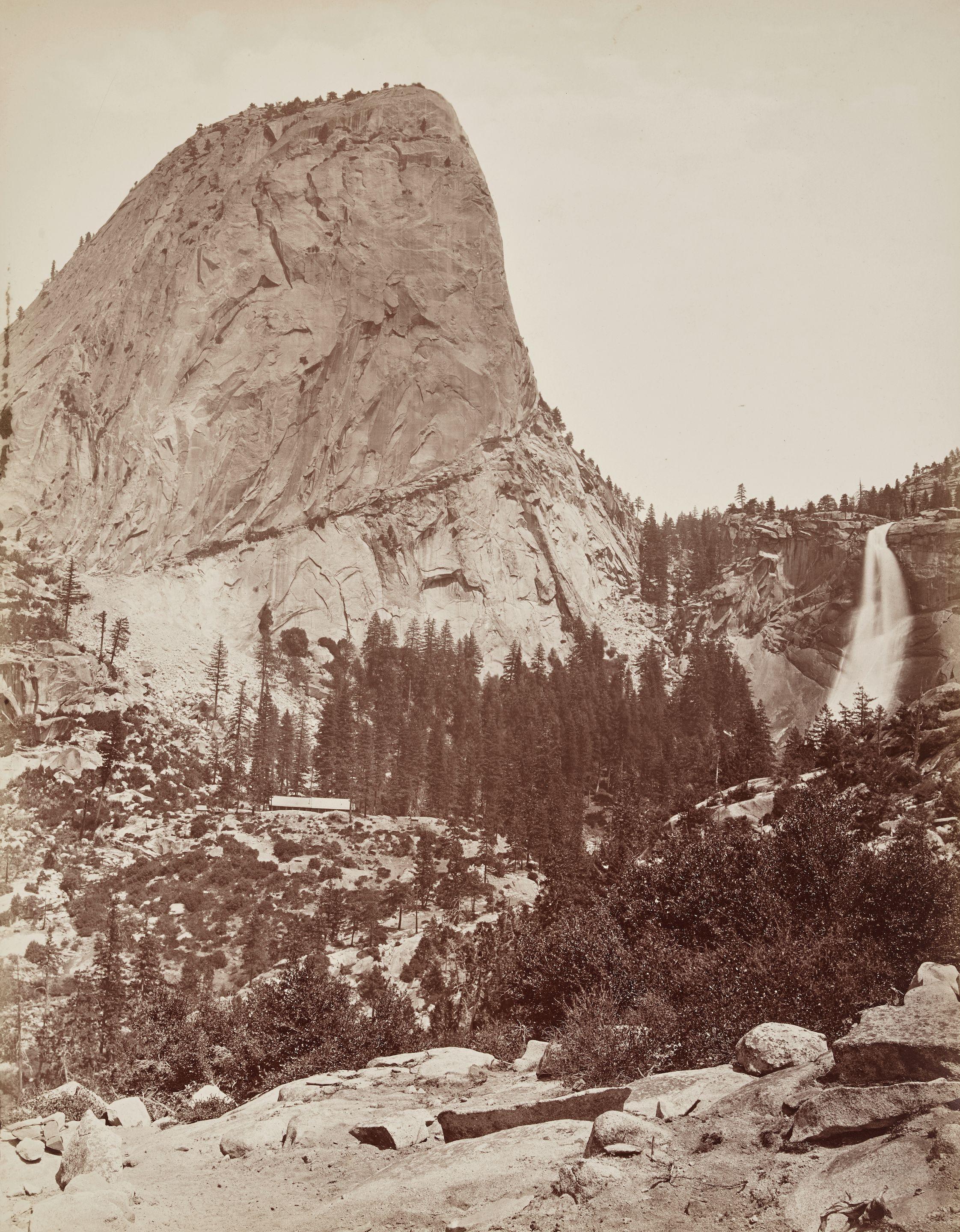 Charles Leander Weed - Mount Broderick, Nevada Fall, Yosemite