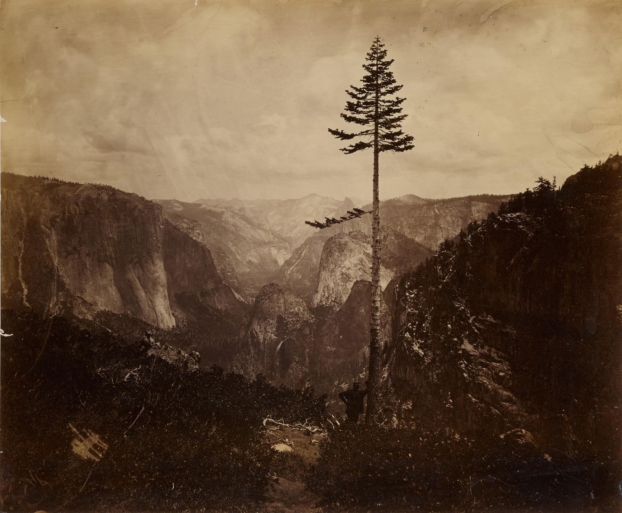 Charles Leander Weed - \'Yo-semite Valley from the Mariposa Trail\'