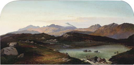 Charles Leslie - The high Loch on Ben Ledi, Perthshire