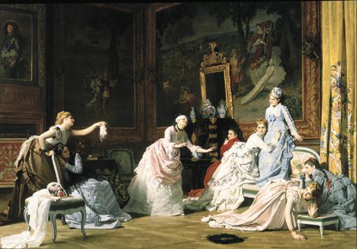 Charles Louis Baugniet - Blind Man\'s Buff