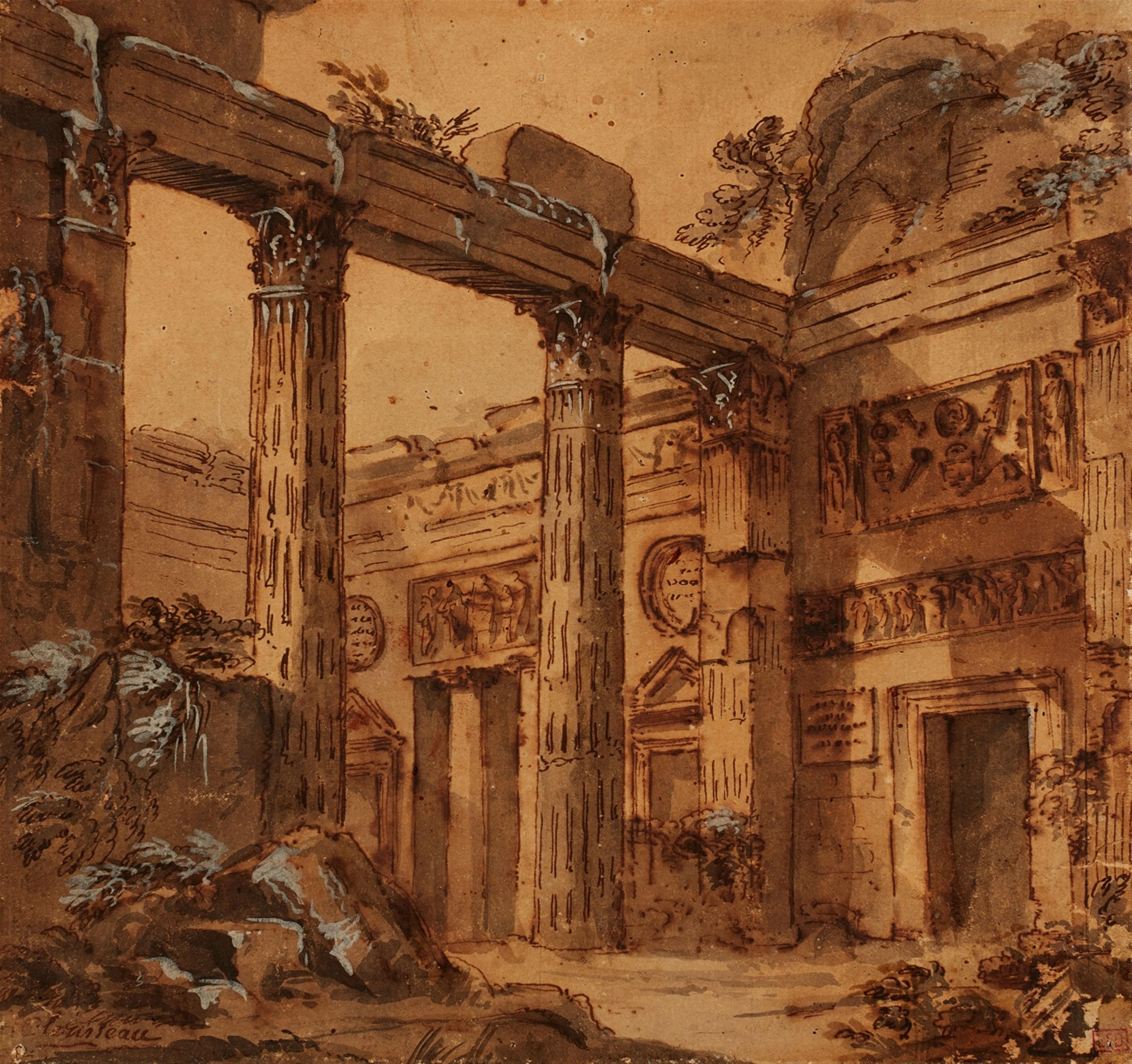 Charles Louis Clerisseau - Architekturcapriccio