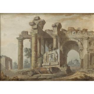 Charles Louis Clerisseau - Ruines Romaines