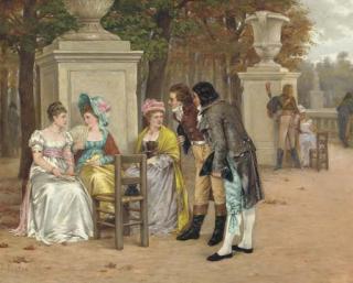 Charles-Louis Kratke - La cour