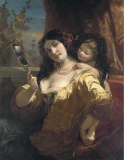 Charles Louis Lucien Muller - A Fair Reflection