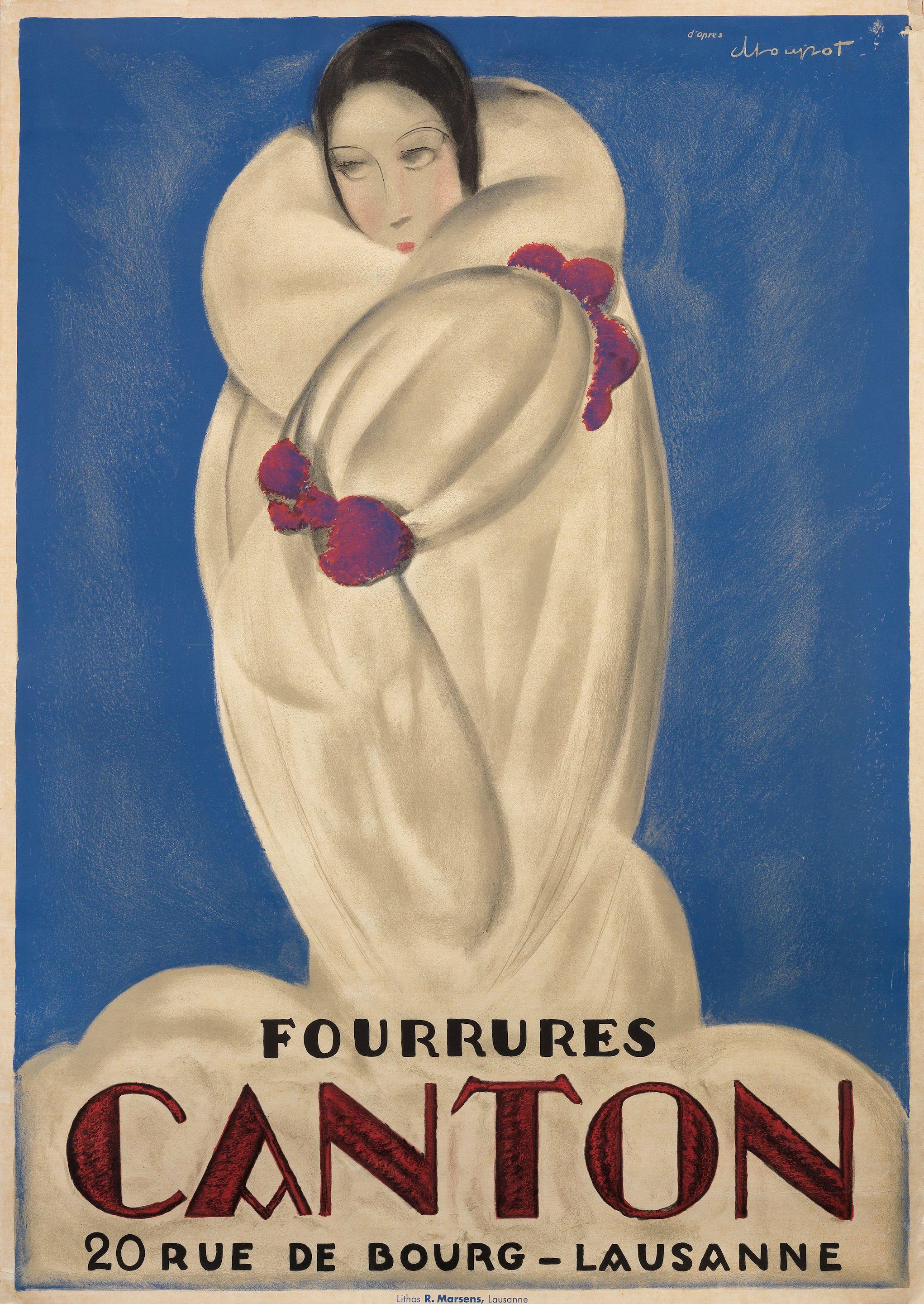 Charles Loupot - Fourrures Canton
